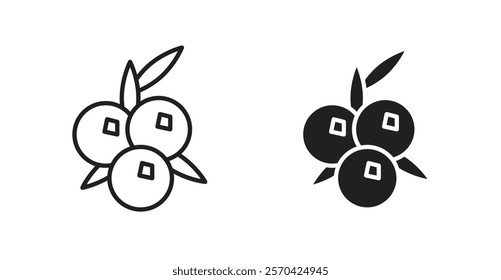 Juniper vector web icons set