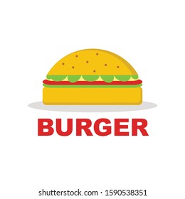 junk food - burger vector - illustration