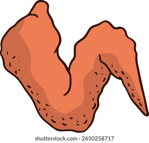 Junk Food with Doodle Design. Vector Illustration
