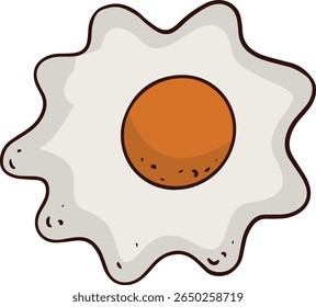 Junk Food with Doodle Design. Vector Illustration