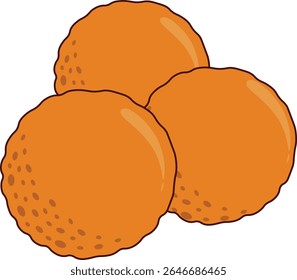 Junk Food Doodle isolado no fundo branco. Ilustração de vetor plano