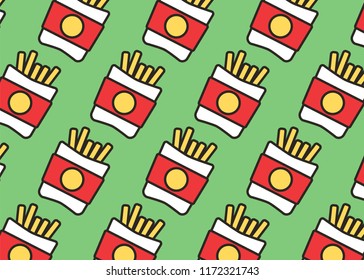 Junk food icon. Breakfast background burger vector. Junk food vector illustration