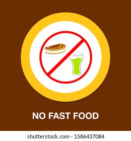 Junk Food Icon - Fast Food Icon - Burger Sandwich With Soda Drink