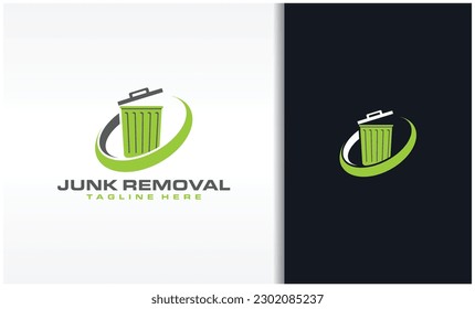 Junk and removal logo vector