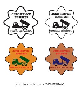 Logos für die Junk Removal Services