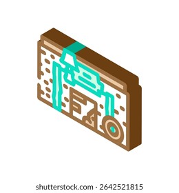 junk shop shop isometric icon vector. junk shop shop sign. isolated symbol illustration