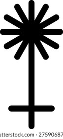 Juno Astrological Element Design Symbol