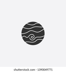 jupiter icon illustration isolated vector sign symbol