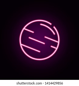 Jupiter icon. Universal set of web for website design and development, app development