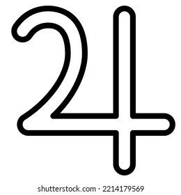 jupiter modern concept ui ux icon for website, app, presentaion, flyer, brochure etc.