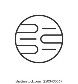 Jupiter Planet Icon Sign Symbol