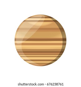 Jupiter planet isolated