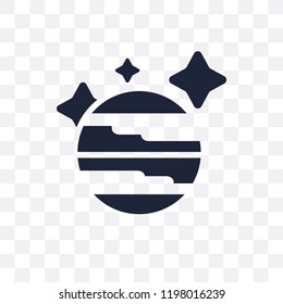 Jupiter transparent icon. Jupiter symbol design from Astronomy collection.