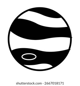 Jupiter Vector icon which can easily modify or edit
