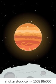 JUPITER VECTOR IN THE UNIVERSE