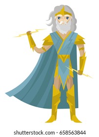 jupiter zeus greek roman mythology god of the ray