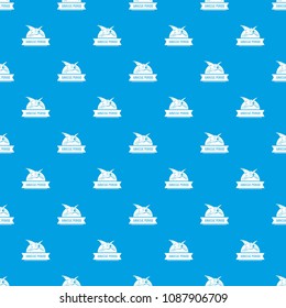 Jurassic cute pattern vector seamless blue repeat for any use