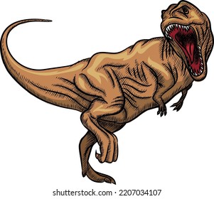 Jurassic world: T-rex is the wildest