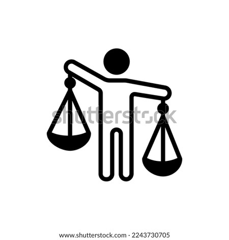 Jurisprudence icon in vector. Logotype