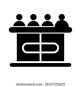 Jury Icon Element For Design