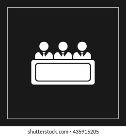 jury icon. jury sign