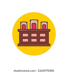 Icono del jurado en vector. Logotipo