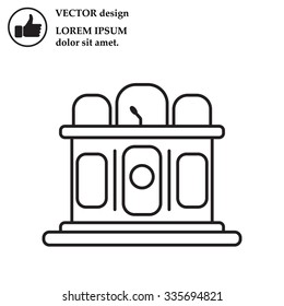 Jury line icon