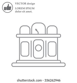 Jury line icon