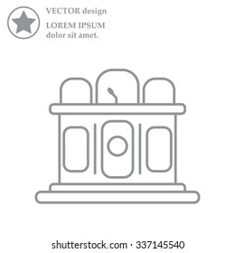Jury line icon