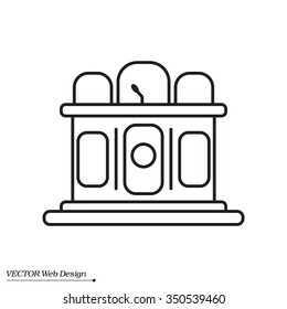 Jury line icon
