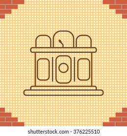 Jury line icon