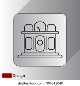 Jury line icon