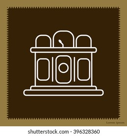 Jury line icon