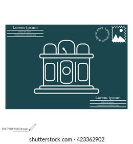 Jury line icon