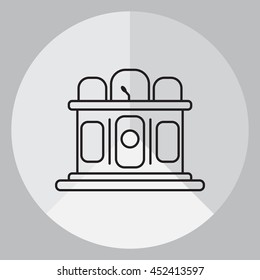 Jury line icon