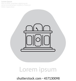 Jury line icon