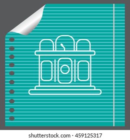 Jury line icon