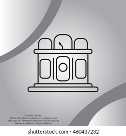 Jury line icon