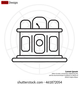 Jury line icon