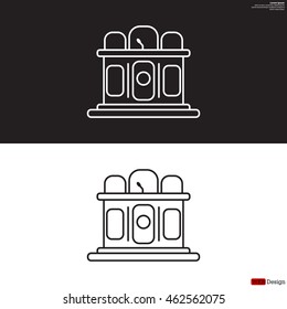Jury line icon