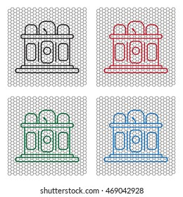 Jury line icon