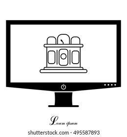 Jury line icon
