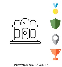Jury line icon