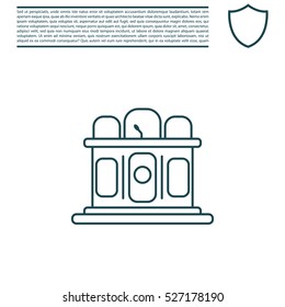 Jury line icon