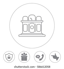 Jury line icon