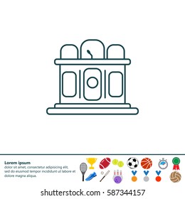 Jury line icon