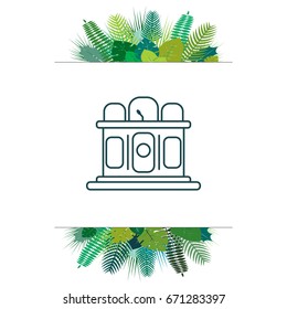 Jury line icon. vector illustration