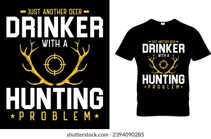 Otro bebedor de ciervo con un diseño de camiseta