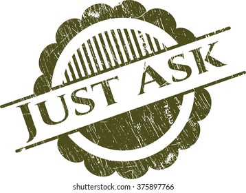 Just Ask rubber seal