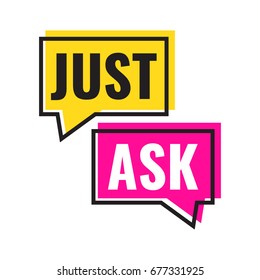 1,795 Just ask Images, Stock Photos & Vectors | Shutterstock